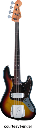 FENDER AMERICAN VINTAGE '75 JAZZ BASS (U.S. MFG. NO. 019