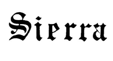 SIERRA (UK MFG.) logo