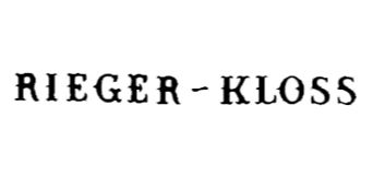 RIEGER-KLOSS logo