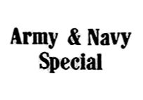 ARMY & NAVY SPECIAL logo