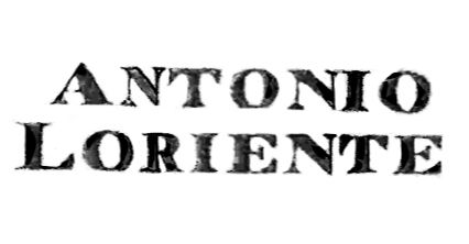 ANTONIO LORIENTE