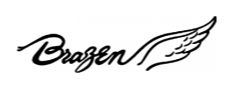 BRAZEN GUITARS logo