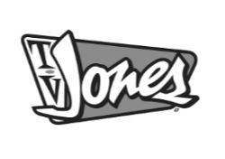 TV JONES GUITARS logo