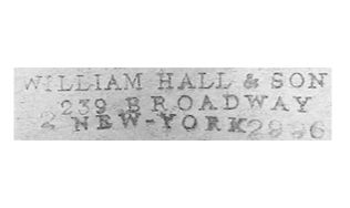 HALL, WILLIAM & SON