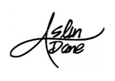 ASLIN DANE logo