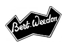 BERT WEEDON logo