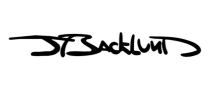 J. BACKLUND DESIGN GUITARS logo