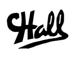C. HALL GUITARS logo