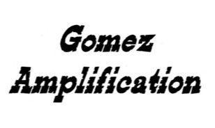 GOMEZ AMPLIFICATION logo