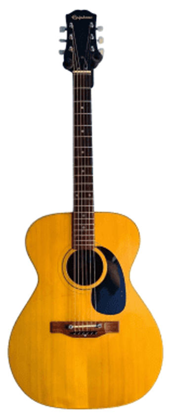 EPIPHONE ACOUSTIC: EARLY 1970S JAPAN NUMBERED MODELS Models