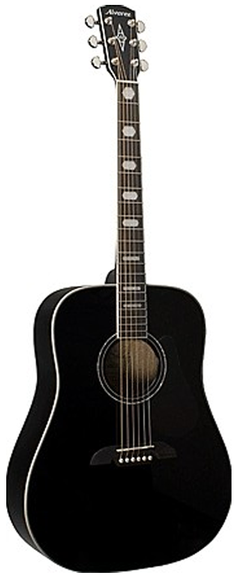 ALVAREZ AD4104CBK Cutaway Electric Black Image