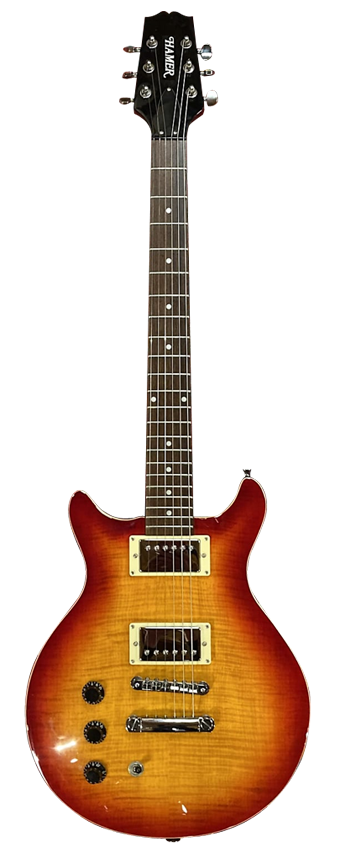 HAMER Sunburst Archtop Flametop Left-Hand (Model LSATF, XT Series