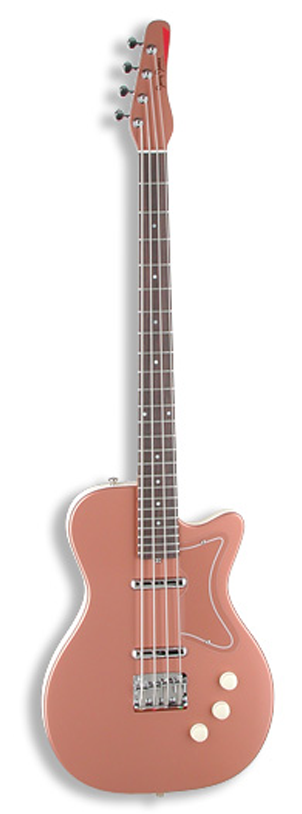 JERRY JONES GUITARS "DOLPHIN NOSE" SINGLE CUT BASS 4 Image