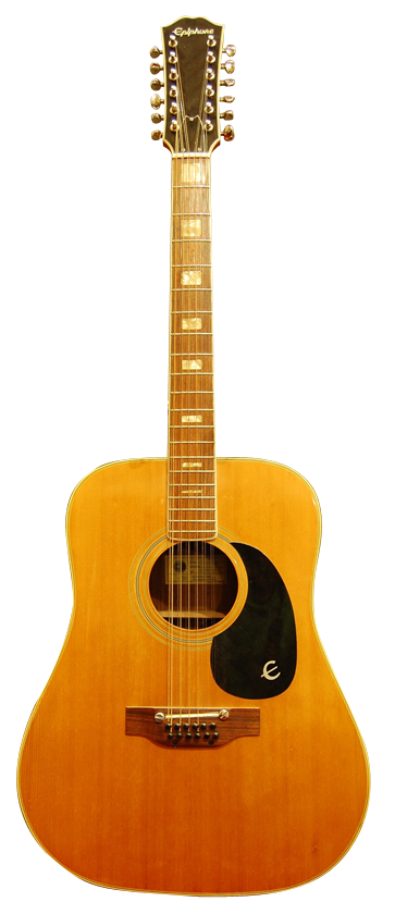 エピフォン　FT 120 Epiphone FT-120 Natural 1970s – Chicago Music Exchange
