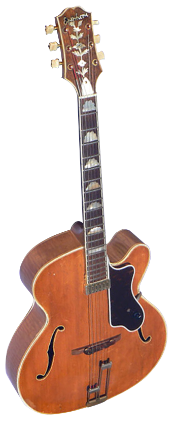 70年代　ariaセミアコ epiphone emperor thinline 1982 Epiphone Emperor Thinline Promotional Card >> Vintage